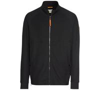 camel active 409401-5w36 Suéter cárdigan, Negro, L para Hombre