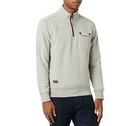 camel active 409420/8w14 Suéter, Color Gris, M para Hombre