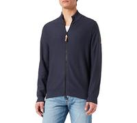 camel active 409505/7k11 Suéter cárdigan, Noche Azul, S para Hombre
