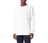 camel active 409545/7K02 Suéter pulóver, Blanco Roto, L para Hombre