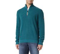 camel active 409585/8K12 Suéter, petróleo, M para Hombre