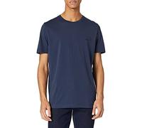 Camel active Camiseta Hombre Básico Algodón Orgánico Azul 9T81 409641 47 Noche
