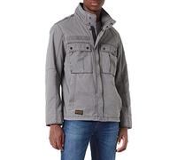 camel active 430800/7U64, Chaqueta para Hombre, Gris, 60