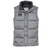 camel active 460340/8O28 Chaleco, Stone Gray, 48 para Hombre