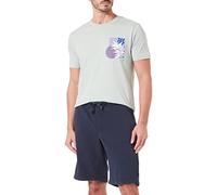camel active 497045/7f14 Pantalones Cortos, Azul, 36W para Hombre