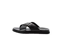 camel active 54vv002-100100, Sandalia Hombre, Negro, 42 EU