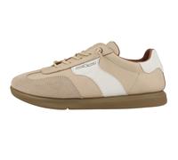 camel active 58CDN01 Zapatillas Low Top Hombre Cuero Blancas