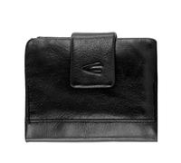 camel active Bags Rise - Monedero para Mujer, Piel RFID, tamaño Mediano, Negro, 12,7 x 2,0 x 10,5, Monedero