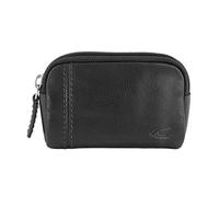 camel active Bilbao Monedero para Hombre, 000124, Negro, 12,0 x 3,0 x 8,0