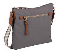 camel active Bolso bandolera Bari para mujer, tamaño grande, color gris