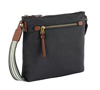 camel active Bolso bandolera Bari para mujer, tamaño grande, color negro