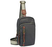 camel active Bolso bandolera Bari para mujer, tamaño mediano, gris