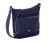 camel active City Bolso bandolera para Hombre, 000192, Azul Oscuro, 22x8x23