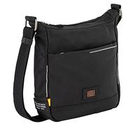 camel active Bolso bandolera City para hombre, talla mediana, color negro