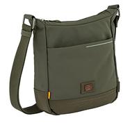 camel active Bolso bandolera City para hombre, tamaño mediano, color verde