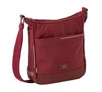 camel active Bolso bandolera City para hombre, tamaño mediano, rojo