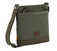 camel active Bolso bandolera City para hombre, tamaño pequeño, color verde