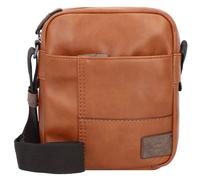 CAMEL ACTIVE Bolso de hombro 'Laos' cognac / gris / negro One Size cognac / gris / negro