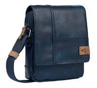 camel active Bolso de hombro Laos para hombre con solapa, tamaño pequeño, azul