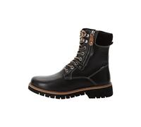 camel active Botas con cordones para mujer de cuero nobuck genuino, Negro , 38 EU
