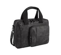 camel active Business bag; 251 Laos Bolso bandolera, 38 cm, Negro (Schwarz)