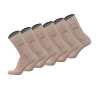 Camel active Calcetines de Hombre,6er Paquete - Básico Calcetines,Algodón