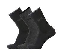 Camel Active - Calcetines opacas para hombre, pack de 3, talla 43-44, color Negro 610