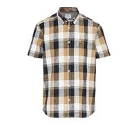 CAMEL ACTIVE Camisa camelo / negro / blanco XL camelo / negro / blanco