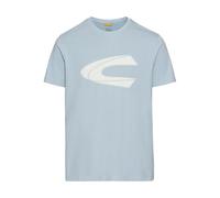 camel active Herren T-Shirt aus Organic Cotton Blau, Menswear-XXL Camiseta, Azul, Hombres