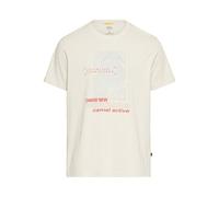 camel active Camiseta para Hombre de algodón orgánico, Beige, 3XL