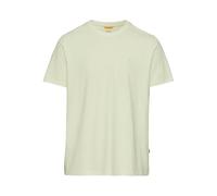 camel active Herren Basic Kurzarm T-Shirt mit Rundhalsausschnitt Grün, Menswear-XXL Camiseta, Verde, Hombre