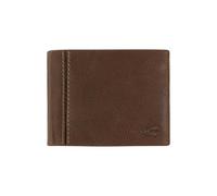 camel active Cartera Bilbao para hombre, de gran formato, piel RFID, tamaño mediano, marrón coñac