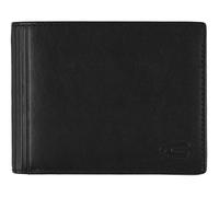 camel active Cartera Cliff Landscape para Hombre, Talla Mediana, Negra