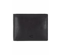 camel active Cartera Como para hombre, formato horizontal, piel RFID, tamaño mediano, negra