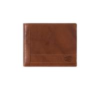 camel active Cartera Field para Hombre, de Gran Formato, de Piel RFID, tamaño Mediano, marrón coñac