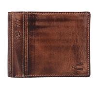 camel active Cartera Melbourne de cuero 12,5 cm marrón