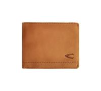 camel active Cartera Nimbus para hombre, pequeña, con diseño de paisaje, piel RFID, pequeña, color marrón coñac