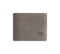 camel active Cartera Nimbus para hombre, tamaño pequeño, diseño horizontal, piel RFID, pequeña, gris