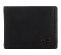 camel active Cartera Osaka para hombre, formato horizontal, piel RFID, tamaño mediano, negra