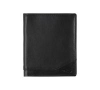 camel active Cartera Stone para Hombre, de Gran Formato, Talla Mediana, Negra