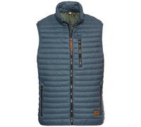 camel active Chaleco acolchado para hombre de poliamida reciclada, Azul tinta., 52