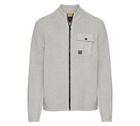 Camel active Chaqueta de Punto Hombre Regular Fit Gris 5K55 409501 06 Stone Gris