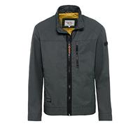 camel active Chaqueta deportiva para hombre, cuello alto, color carbón, talla 50, gris oscuro, 50