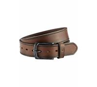 camel active Cinturón de cuero de 4 cm de ancho con cierre de metal cognac, coñac, XXL