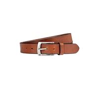camel active Cinturón de cuero para hombre, coñac, S