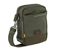 camel active City Bolso bandolera para Hombre, 000194, Khaki, 15,5 x 7,0 x 20,0