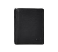 camel active Cartera Cliff para Hombre, de Gran Formato, Talla Mediana, Negra