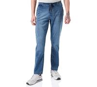 camel active Corte cónico Toronto Chino Pantalones de Vestir, Azul Marino, 33W x 32L para Hombre