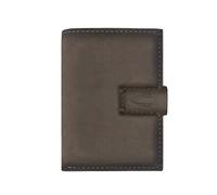 camel active Tarjetero Dallas para hombre, de piel RFID, color gris medio