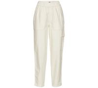 camel active Damen Loose Fit Hose aus Leinenmix Knochenweiß, Womenswear-33/32 Pantalón, Blanco Hueso, 33W / 32L Mujeres
